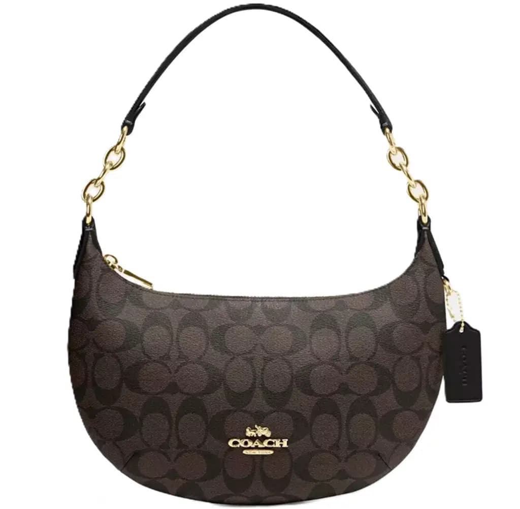 Túi Coach Mini Rowan Signature 'Brown' CE620-IMAA8