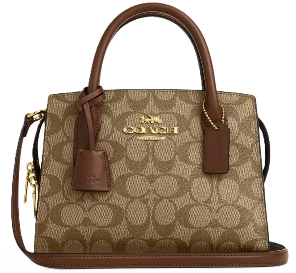 Túi Coach Andrea Carryall Canvas 'Brown' CP083-IME74