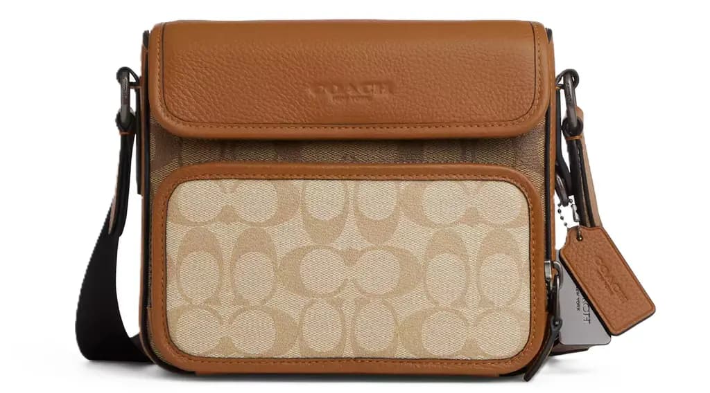 Túi Coach Sullivan Flap Crossbody Bag 'Brown' CS604-QBMYC
