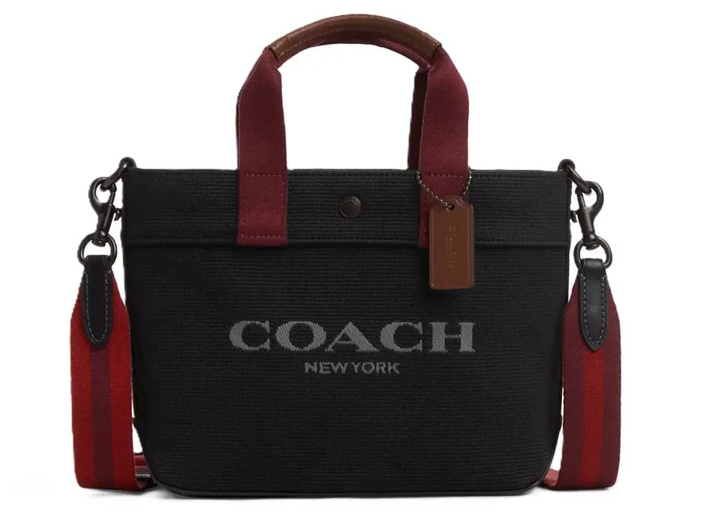Túi Coach Tote 20 In Colorblock 'Black' CU299-JIBLK