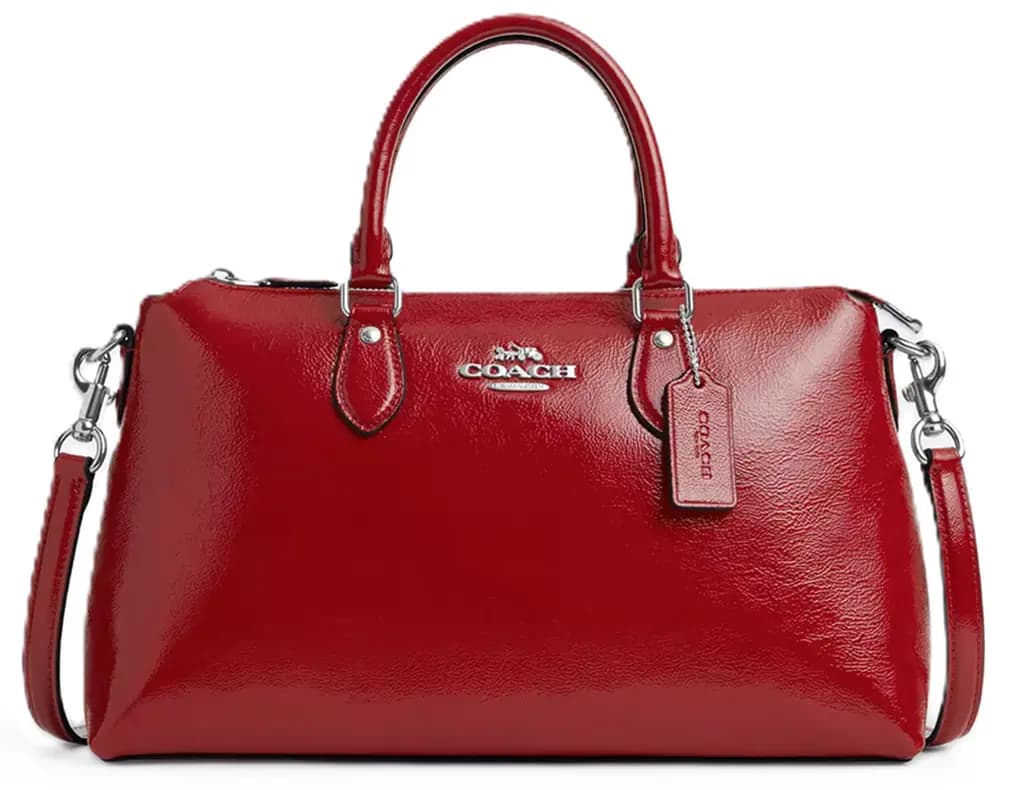 Túi Coach Georgia Satchel Bag 'Red' CV942-SV2FRD