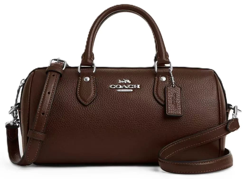 Túi Coach Rowan Long Satchel Bag 'Brown' CV964-SVMPL