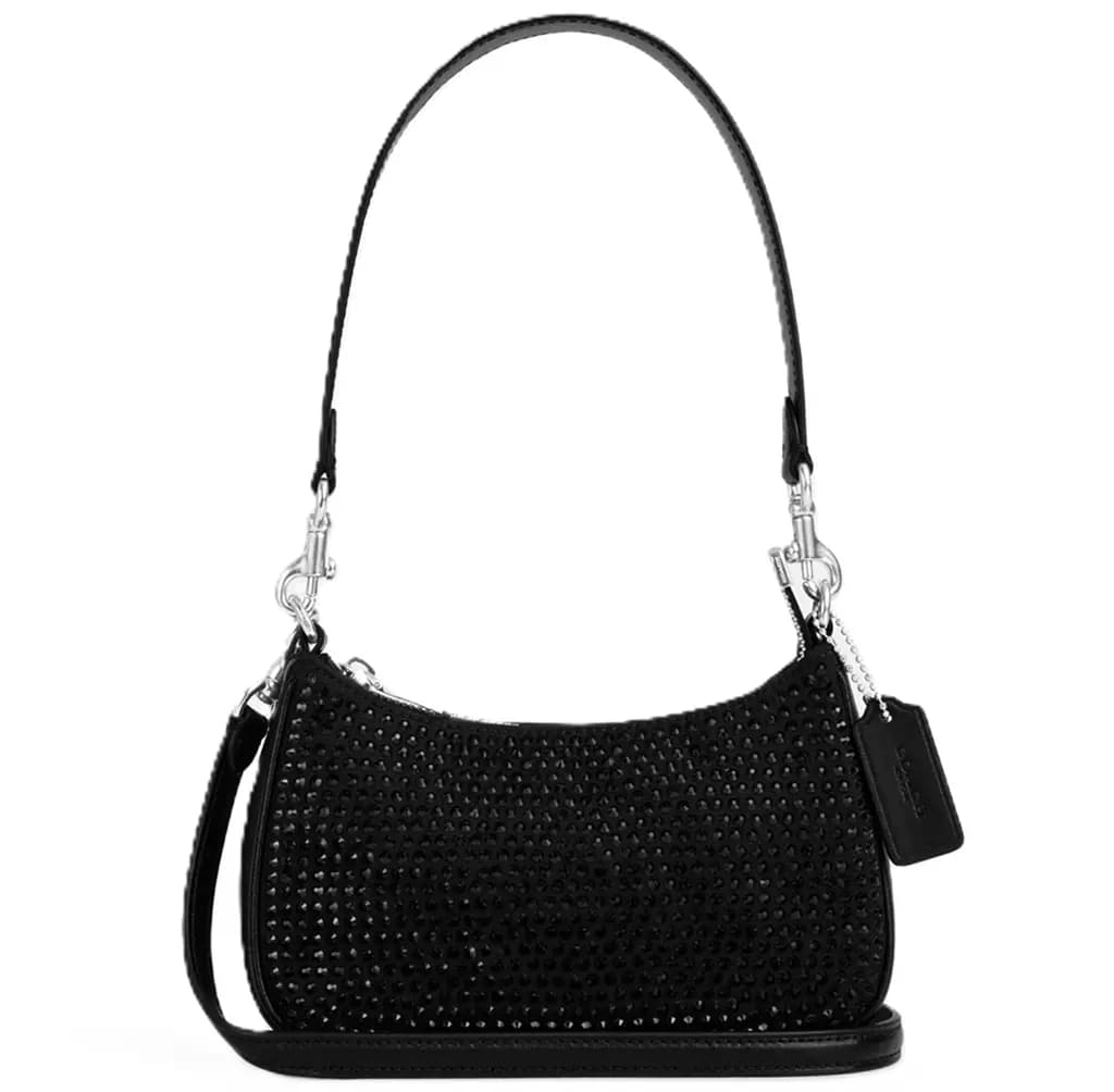 Túi Coach Teri Mini Crossbody Bag 'Black' CX212-SV2FBK
