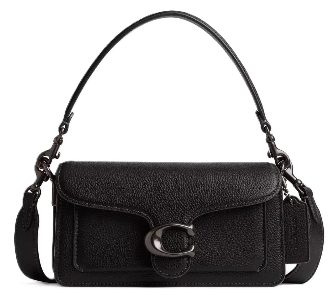 Túi Coach Soft Tabby Shoulder Bag 'Black' C4823-V5BLK