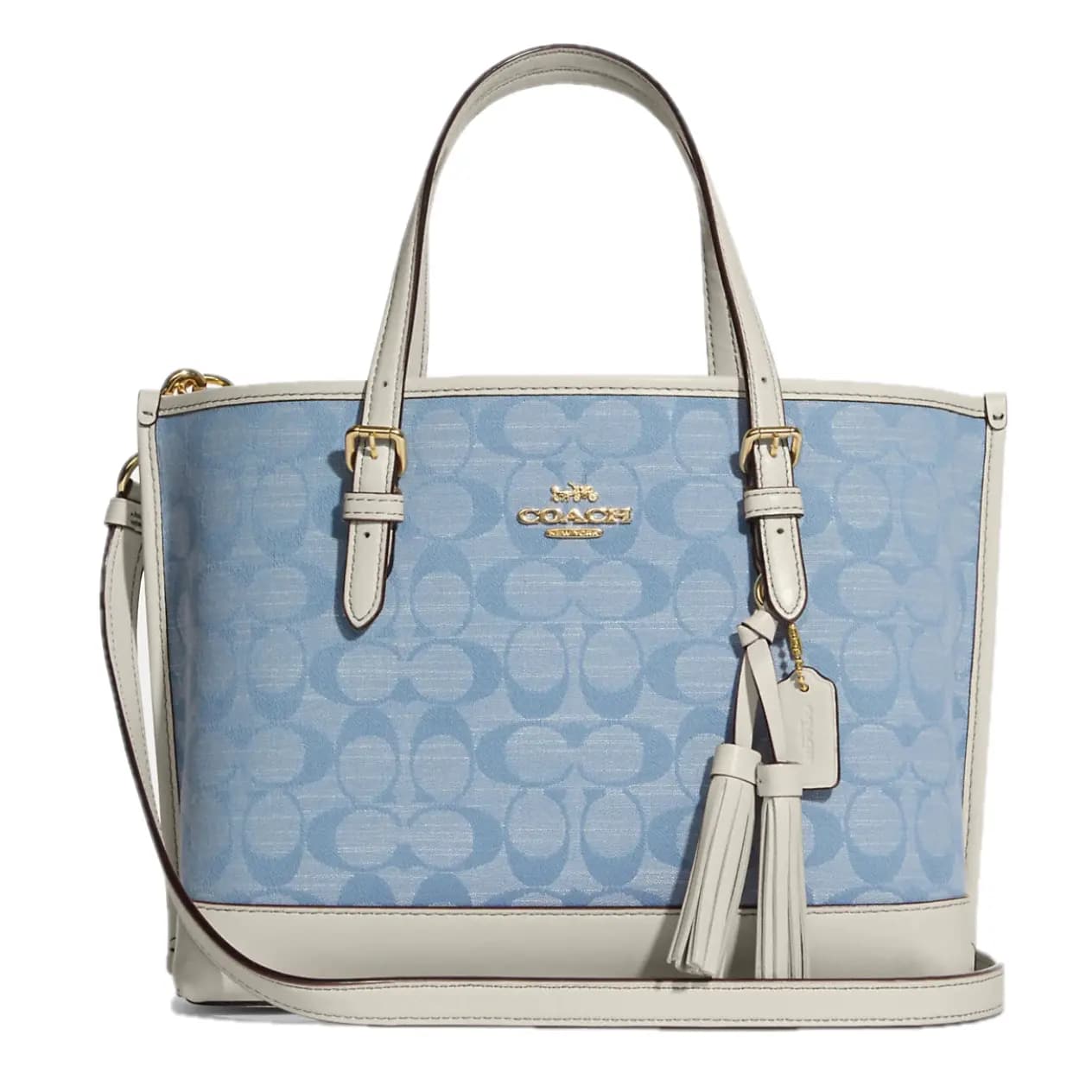 Túi Coach Mollie Tote 'Blue' CA142-IMUDY