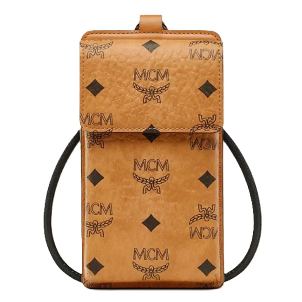 Túi MCM Mens Lanyard Phone Case 'Cognac' MXZBAVI01CO0001