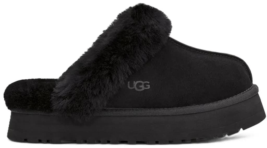 Dép UGG Disquette Slipper 'Black' 1122550-BLK