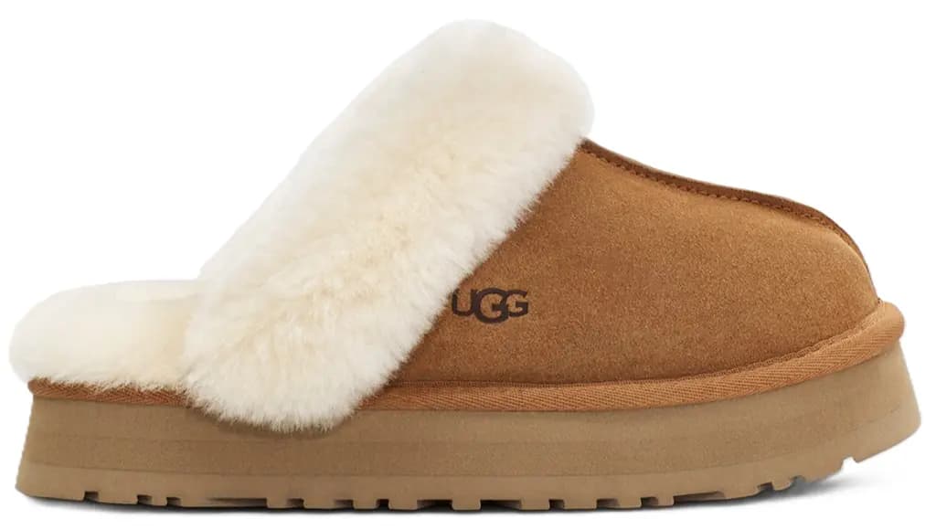 Dép UGG Disquette Slippers 'Chestnut Brown' 1122550-CHE
