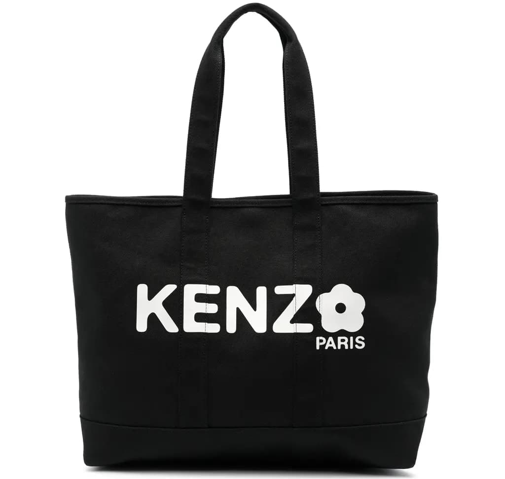 Túi Kenzo Utility Canvas Tote Bag 'Black' FE68SA911F36