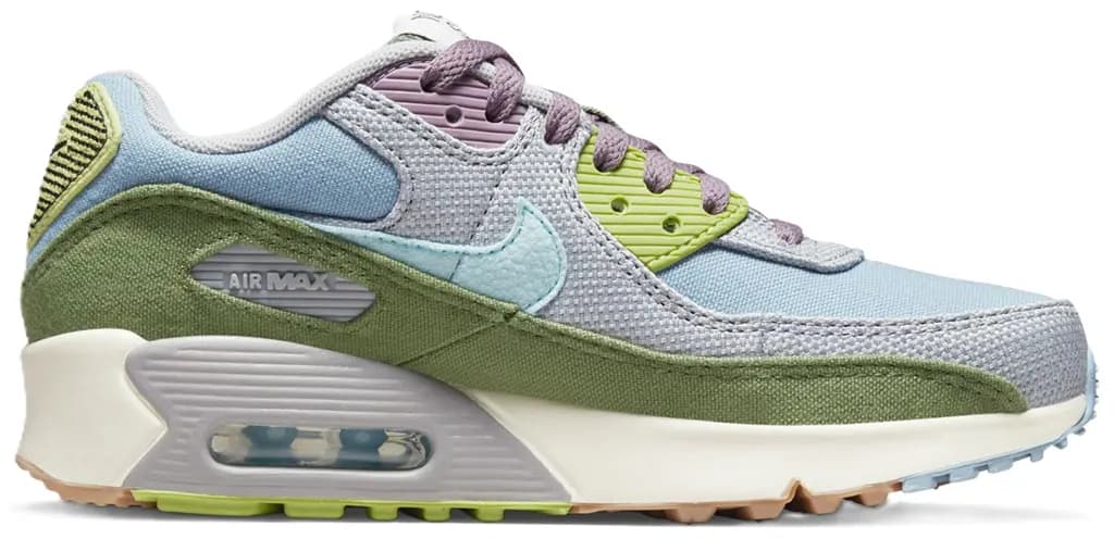 Giày Nike Air Max 90 SE GS 'Sun Club Treeline' DQ4016-400