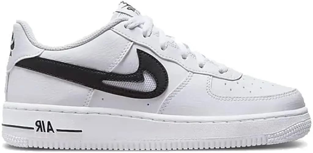 Giày Nike Air Force 1 Low GS 'Swoosh White Black' DR7889-100