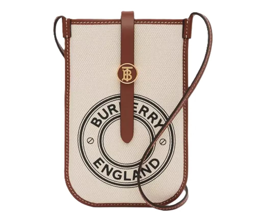 Túi Burberry Logo Graphic Canvas Phone Case 'Beige' 80266091