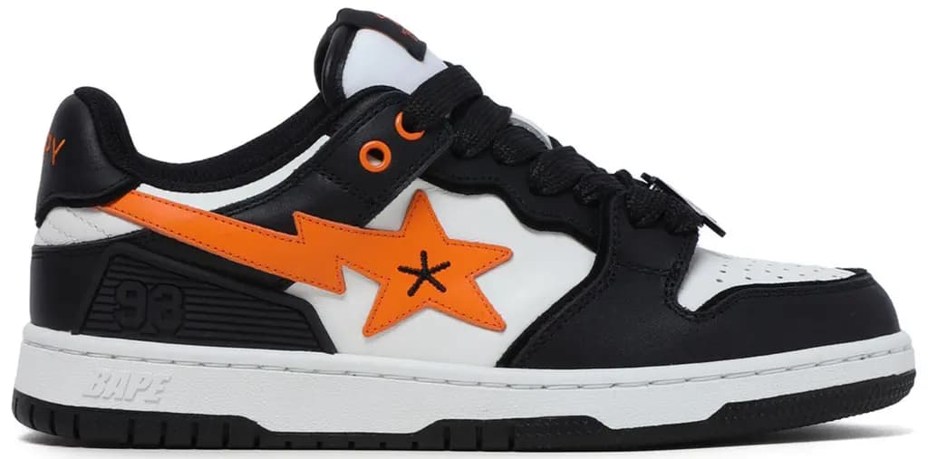 Giày Bape SK8 STA 'Pumpkin' BPYSNSN0001XM Giày Bape SK8 STA 'Pumpkin' BPYSNSN0001XM