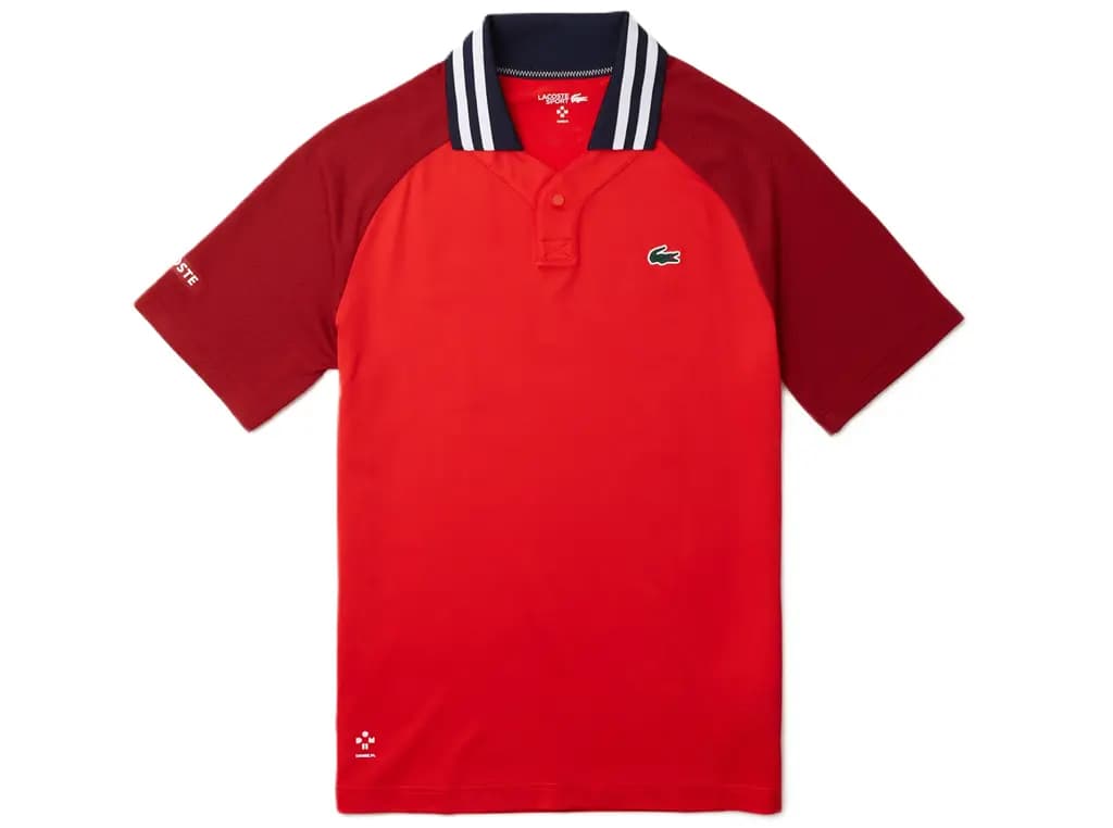 Áo Lacoste Tennis x Daniil Medvedev Slim Fit 'Red' DH7381-10-IRW