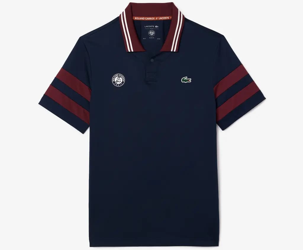 Áo Lacoste Daniil Medvedev Roland-Garros Edition 'Navy' DH7851-00-IJV