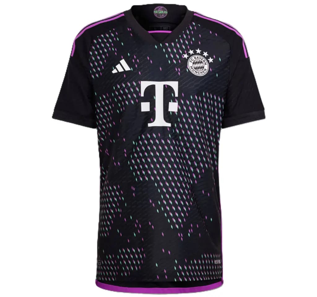 Áo Adidas Fc Bayern 23/24 Away Jersey 'Black Purple' HR6947