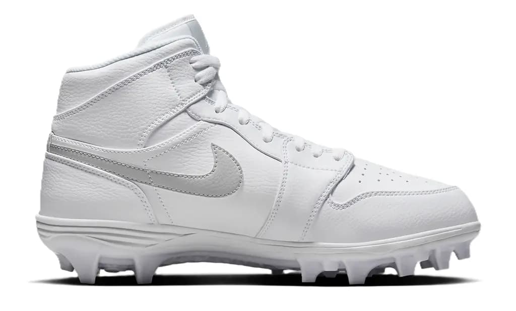 Giày Nike Air Jordan 1 Mid TD Cleat 'White Grey Fog' FJ6805-101