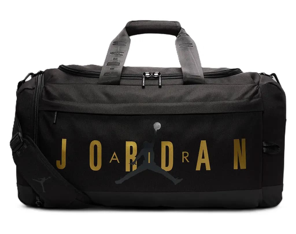 Túi Jordan Velocity Duffle Bag 'Black Gold' HF7295-014