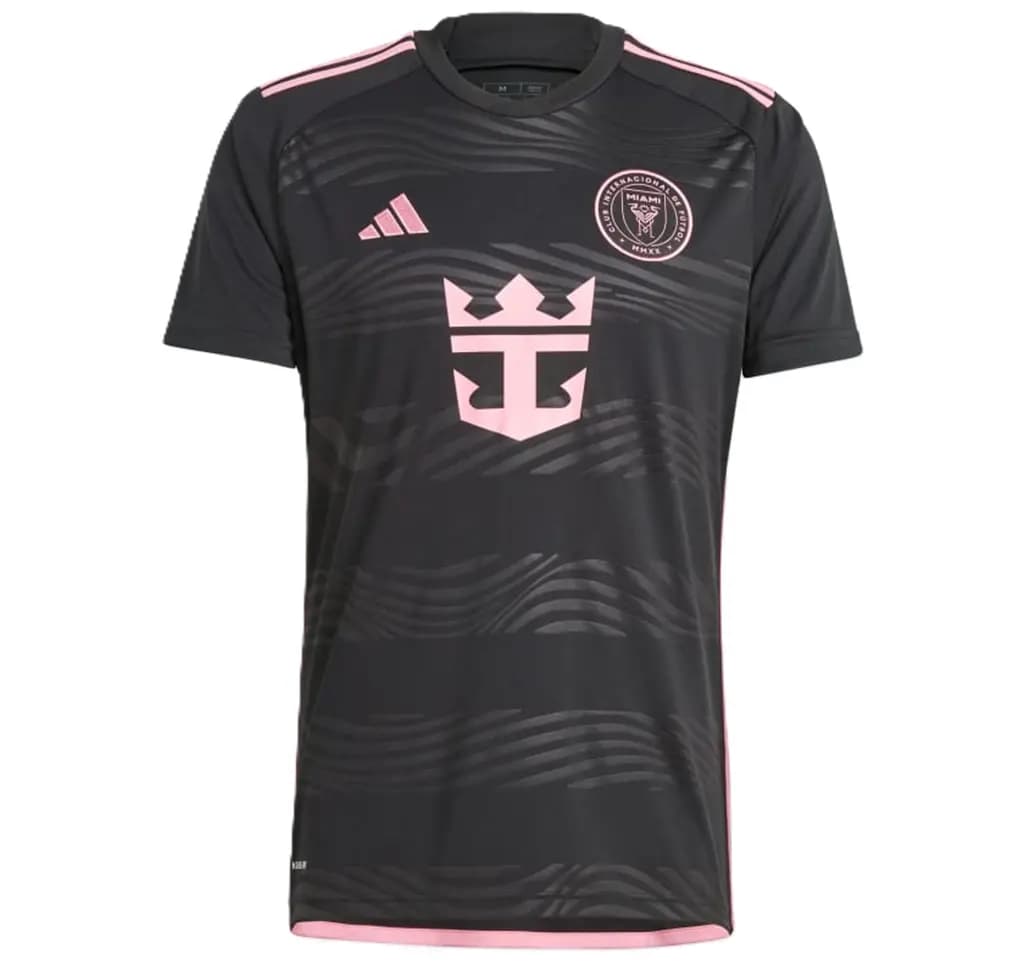 Áo Adidas Inter Miami CF 23/24 Messi Away Jersey 'Black' JE9744
