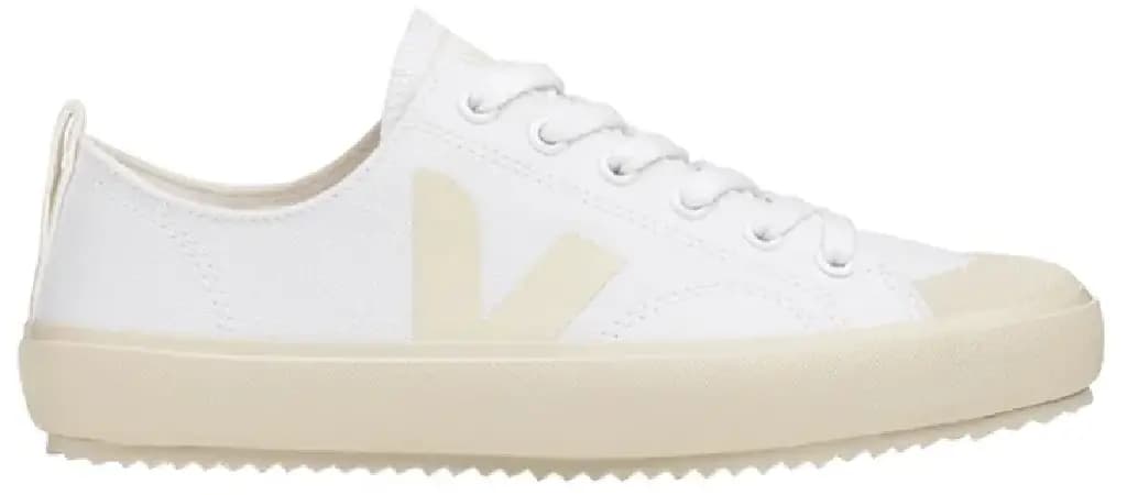 Giày Veja Nova Canvas 'White Grey' NA011401
