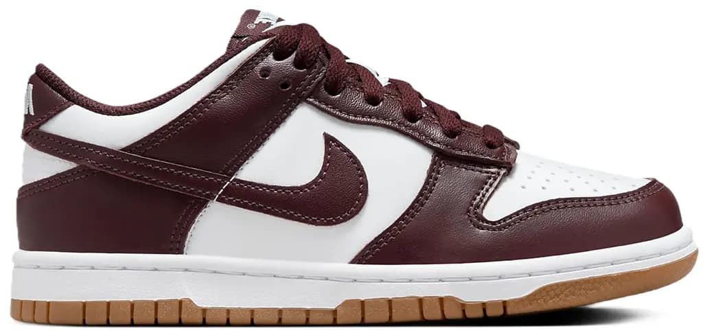 Giày Nike Dunk Low GS 'Burgundy Crush Gum' HJ9282-100