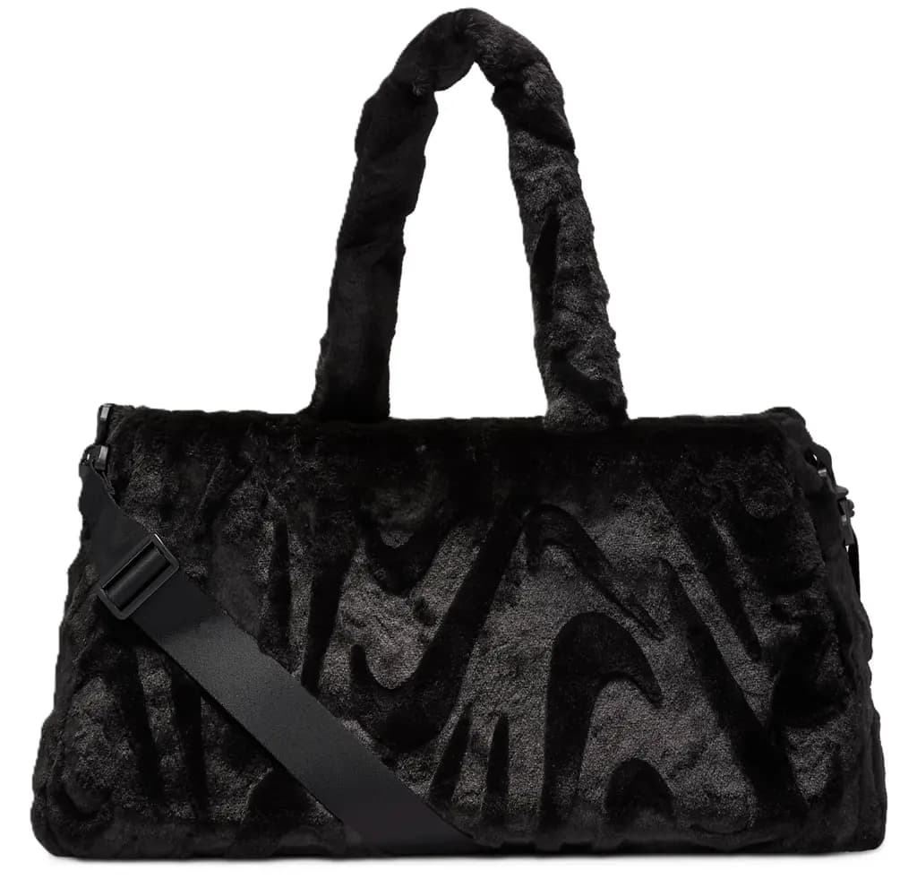 Túi Nike Sportswear Faux Fur Tote 'Black' FZ1323-010