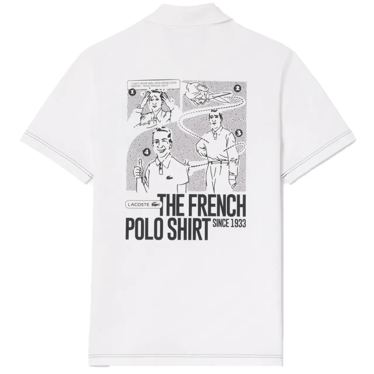 Áo Lacoste Nam Movement 'White' PH0798-10-001