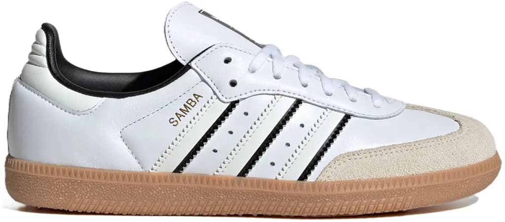 Giày Adidas Samba OG 'Double White Black Gum' IH5585