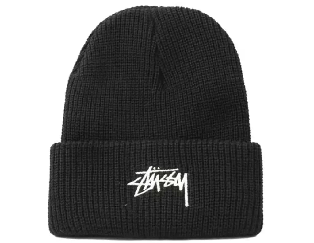 Mũ Stussy Stock Cuff Beanie 'Black' 132953