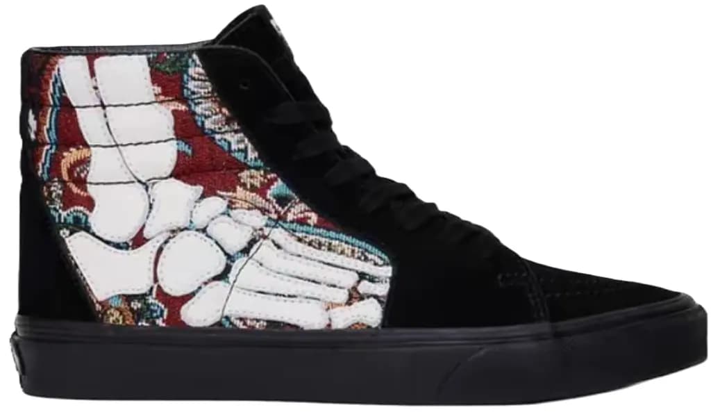 Giày Vans SK8-HI Hazy Bones 'Black White' VN0A5JMJBZW
