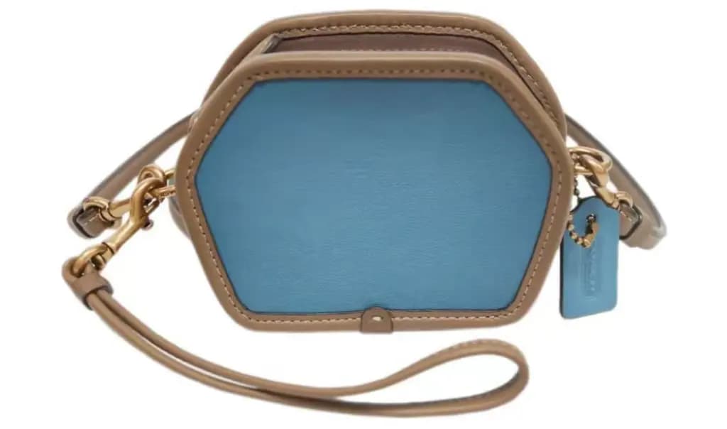 Túi Coach Geometric Coin Case 'Blue' 306-B4PVX