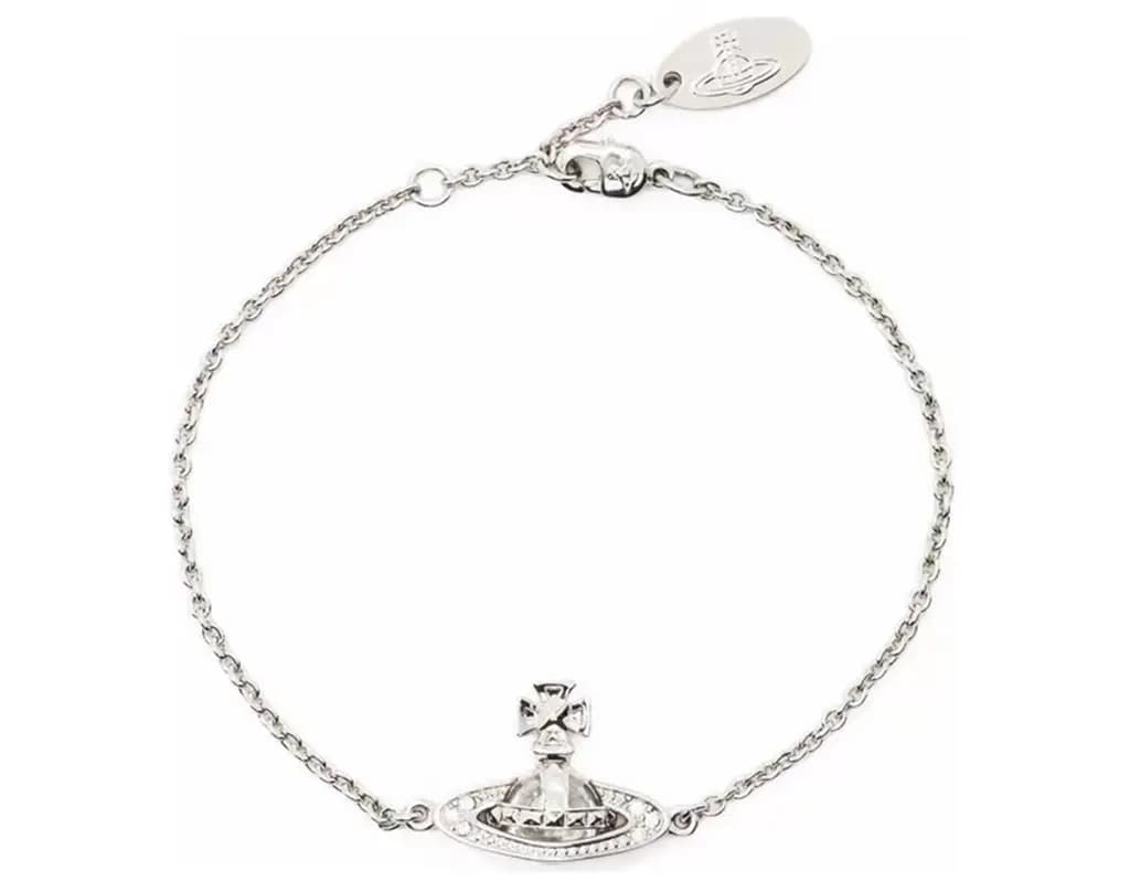 Vòng Tay Vivienne Westwood Pina Bas 'Silver' 6102006602P116