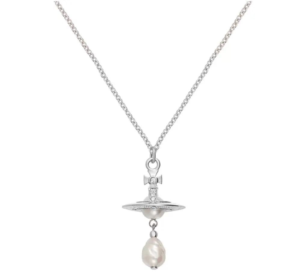 Dây Chuyền Vivienne Westwood Necklace 'Silver' 6302039302P226P226