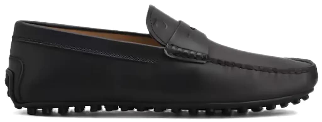 Giày Tods City Komino Leather 'Black' XXM42C00640D90B999
