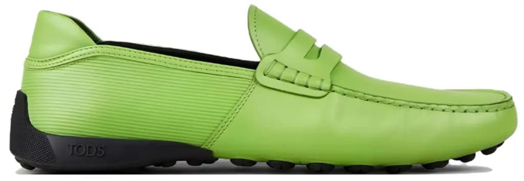 Giày Tods Loafers in Leather 'Green' Y5U86K0HL90BR0V200