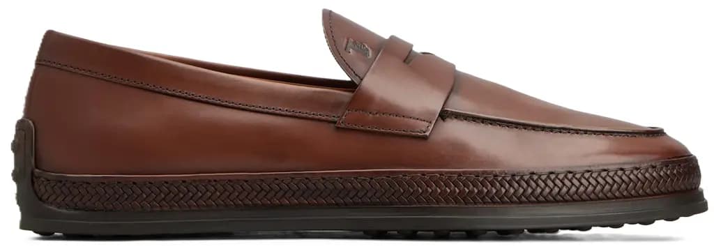Giày Tods Loafers In Leather 'Brown' XXM07L0FQ80NF5S607