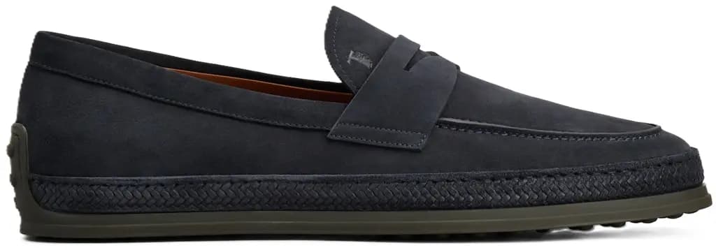 Giày Tods Loafers In Suede 'Blue' XXM07L0FQ80TIQU805