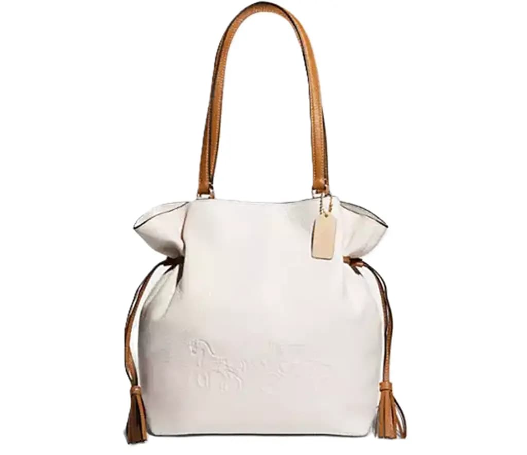 Túi Coach Andy Tote With Horse 'White' CA165-IMCAH