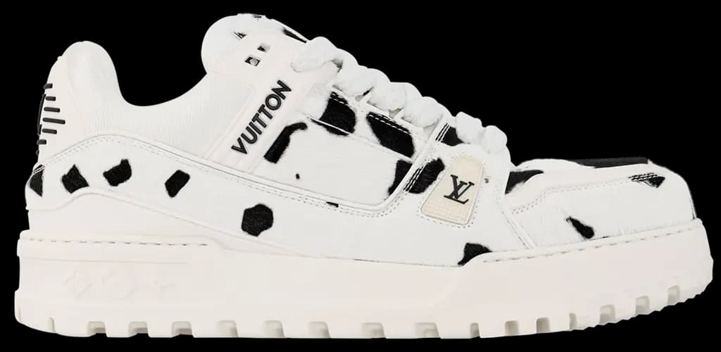 Giày Louis Vuitton LV Trainer Maxi 'White' 1ADEJD