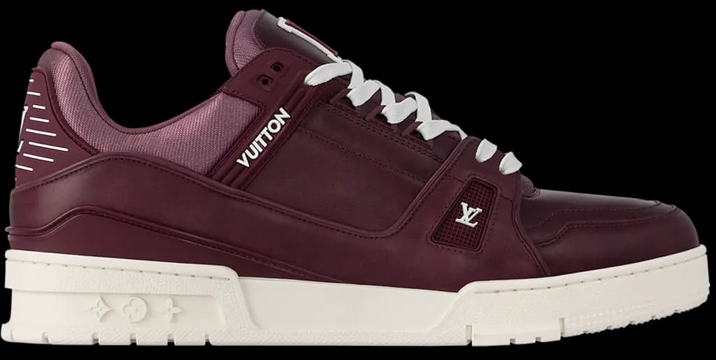 Giày Louis Vuitton LV Trainer Sneaker 'Bordeaux' 1AD9WL