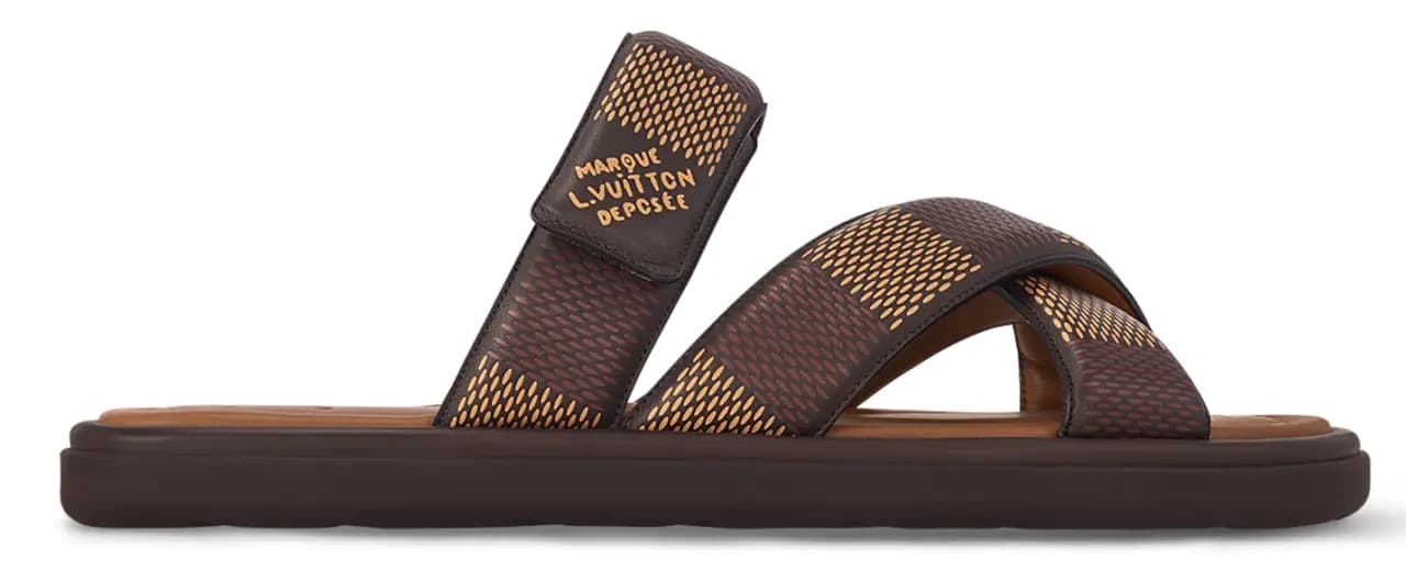 Dép Louis Vuitton LV Venice Mule 'Brown' 1ACRJH