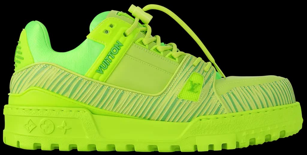 Giày Louis Vuitton LV Trainer Maxi LV x Park Seo-Bo 'Lemon' 1AD9VN