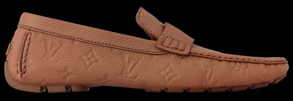 Giày Louis Vuitton Monte Carlo Moccasin 'Brown' 1ADB3U