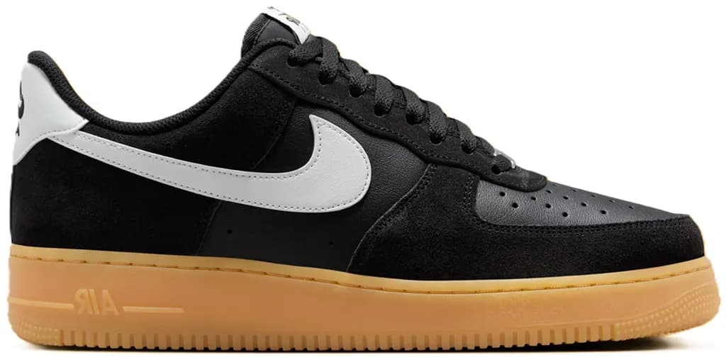 Giày Nike Air Force 1 Low 'Black Suede Gum' FQ8714-004