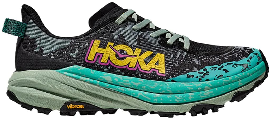 Giày Hoka Trail Speedgoat 6 'Black' 1147811-BLVR