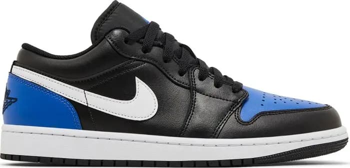 Giày Nike Air Jordan 1 Low 'Black Royal Toe' 553558-042
