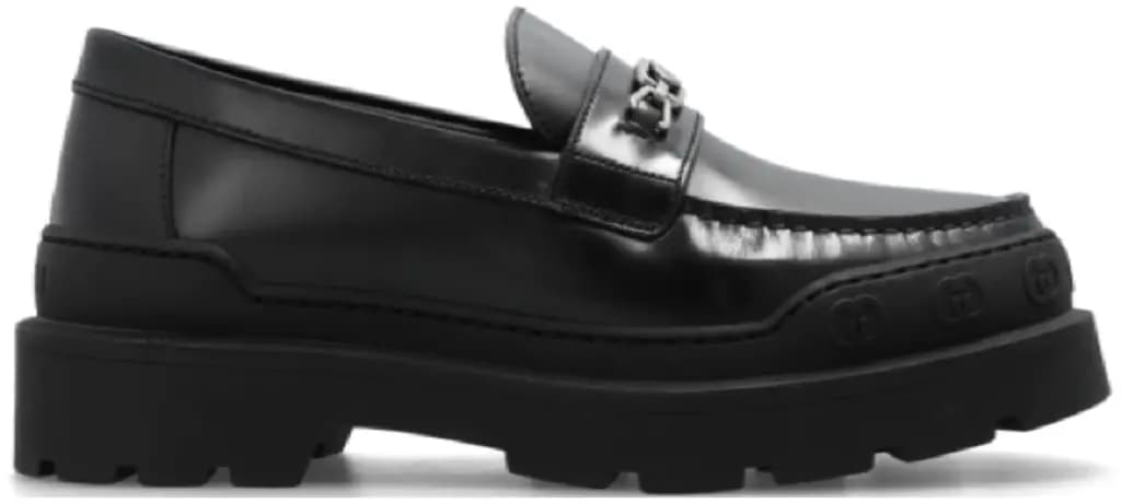 Giày Gucci Interlocking G 'Black' 761519-17X00-1000