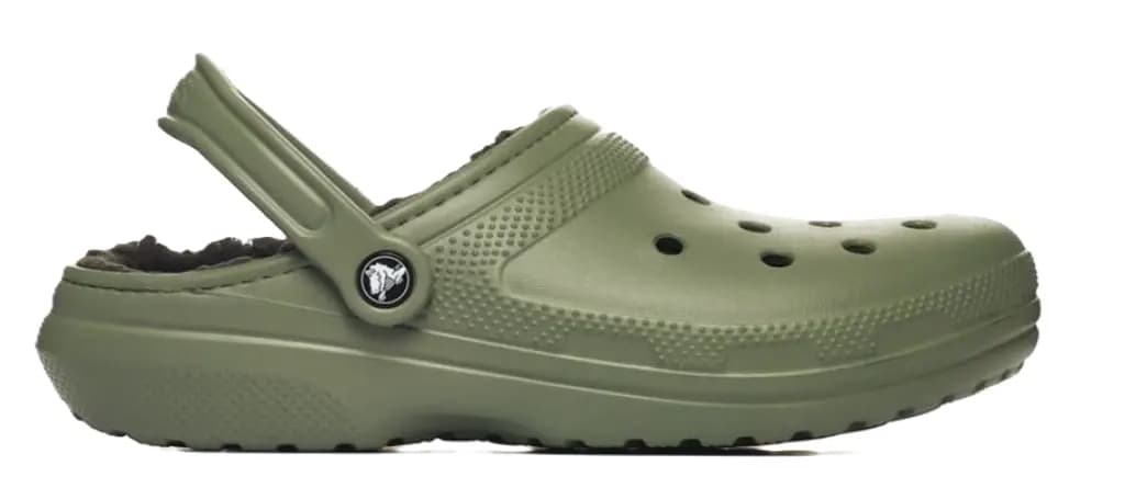 Dép Crocs Classic Lined Clog 'Moss' 203591-3WP