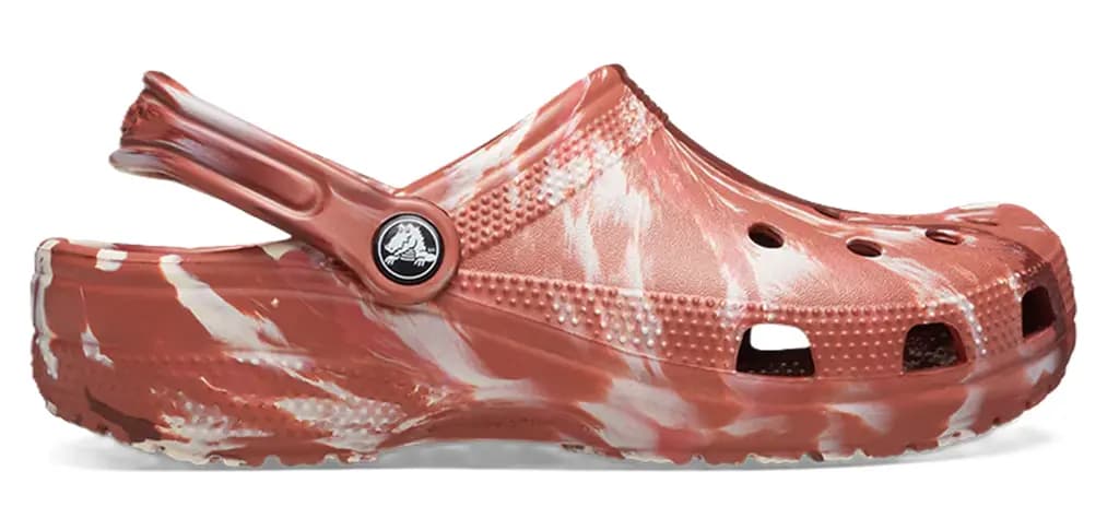 Dép Crocs Classic Marbled Clog 'Dark Clay' 206867-2FM
