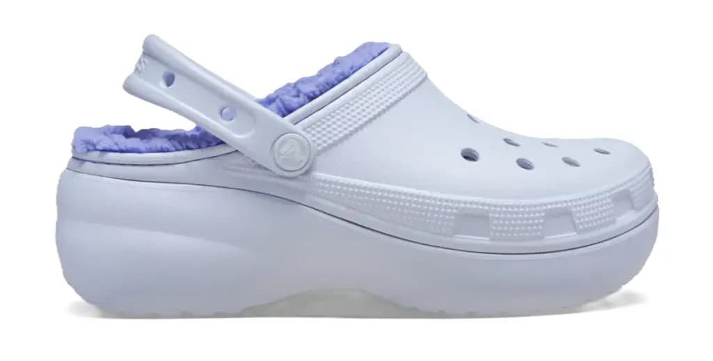Dép Crocs Classic Platform Lined 'Blau' 207938-5AF